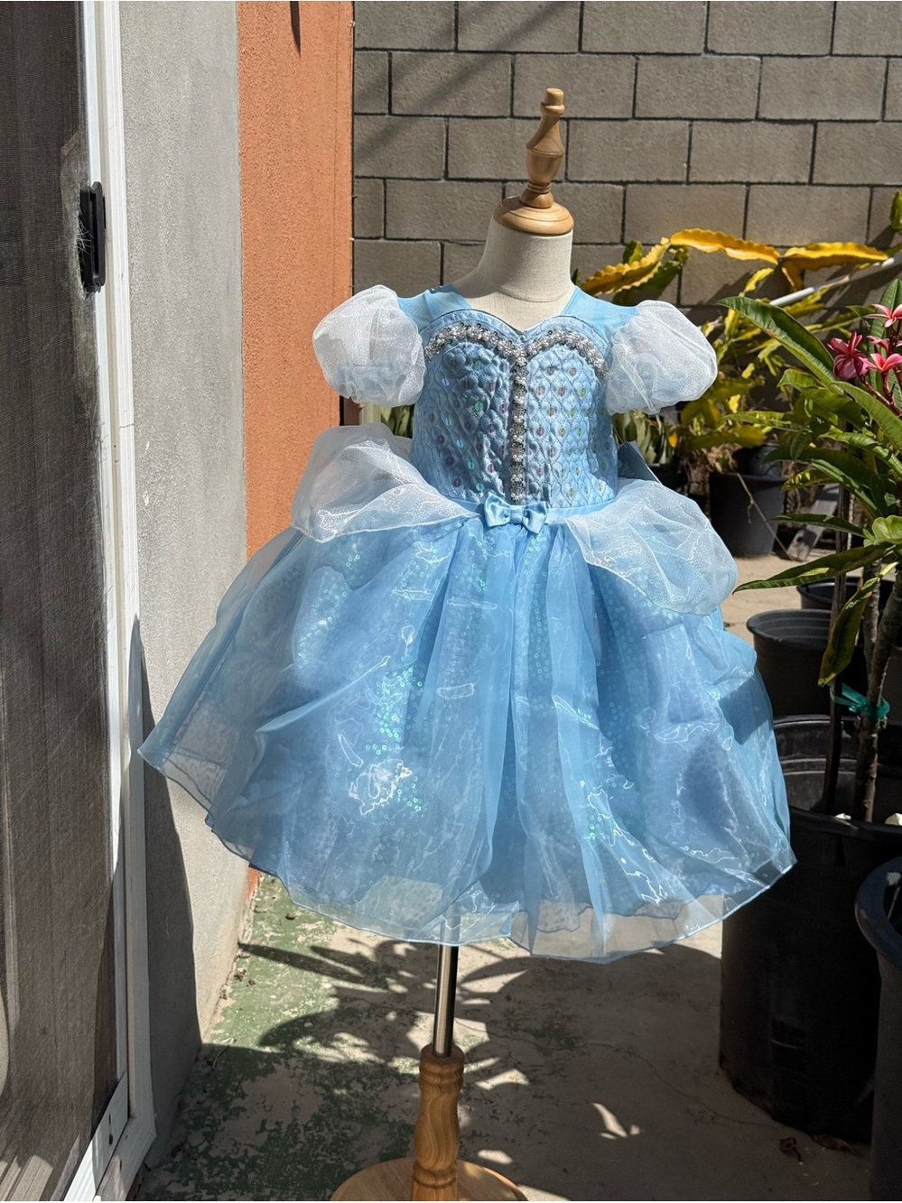 Disney Princess Cinderella Tulle Kids Costume Dress